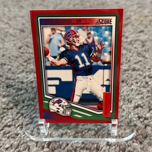 Panini Score 2025 - Drew Bledsoe *Red Parallel 🔥